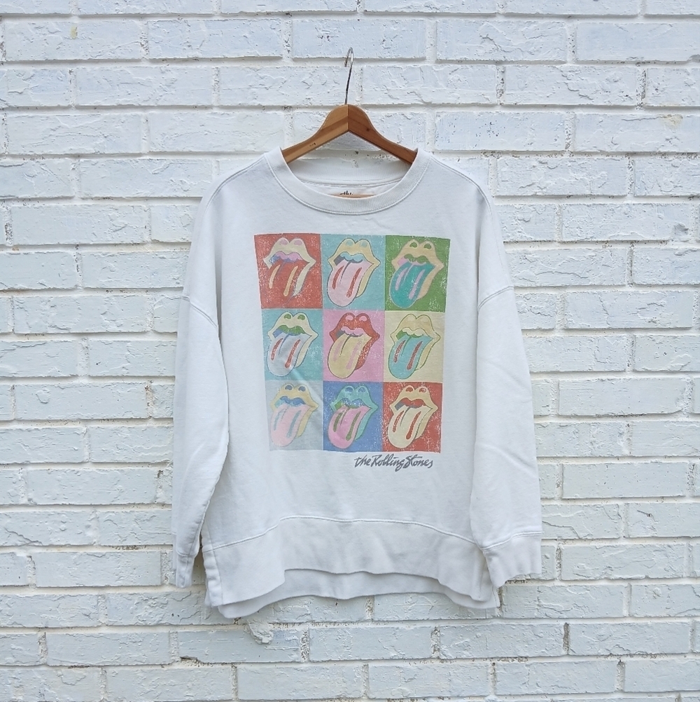 The Rolling Stones Sweatshirt Graphic Large